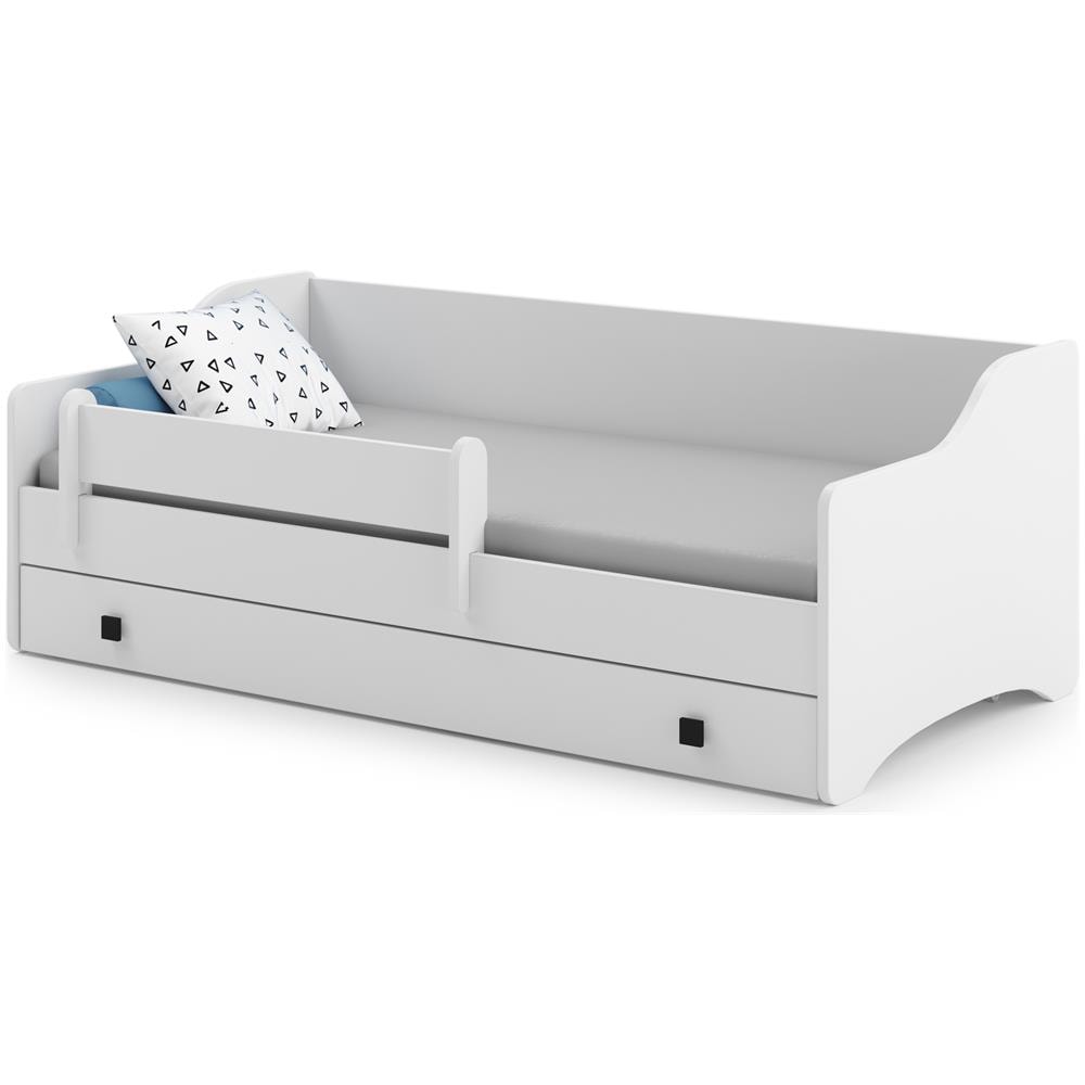 Letto Per Bambini Eryk 160x80 Con Un Cassetto + Materasso E Giroletto - Foto 1