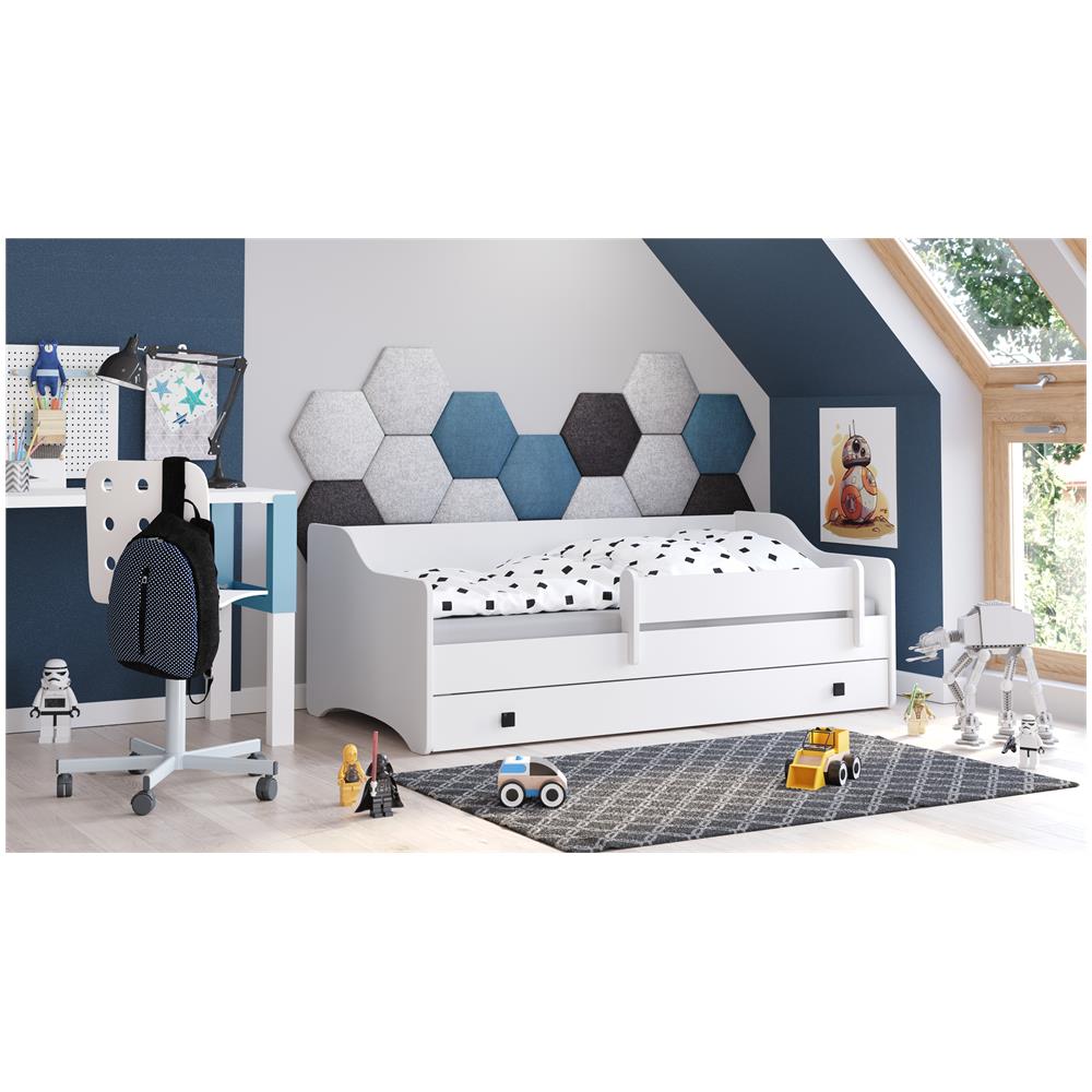 Letto Per Bambini Eryk 160x80 Con Un Cassetto + Materasso E Giroletto - Foto 2