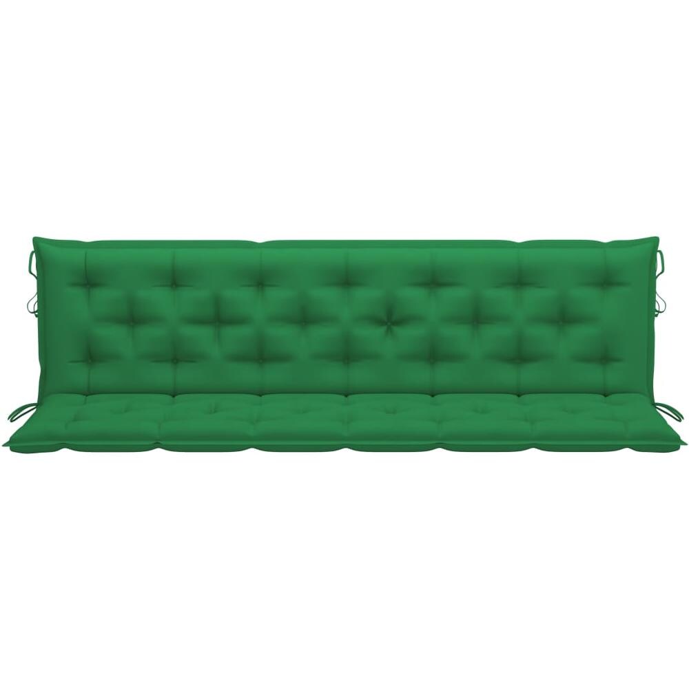 Cuscini per Panca 2 pz Verdi 200x50x7 cm in Tessuto Oxford - Foto 3