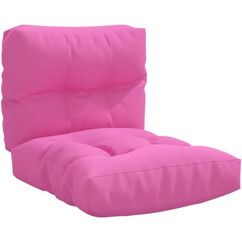 Cuscini Per Divani In Pallet 2 Pz Rosa In Tessuto - Foto 2