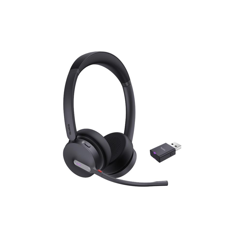 WH64 Hybrid Dual Teams Auricolare Wireless A Padiglione Ufficio Micro-USB Bluetooth Nero - Foto 2