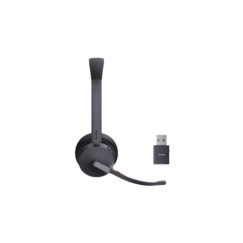 WH64 Hybrid Dual Teams Auricolare Wireless A Padiglione Ufficio Micro-USB Bluetooth Nero - Foto 5