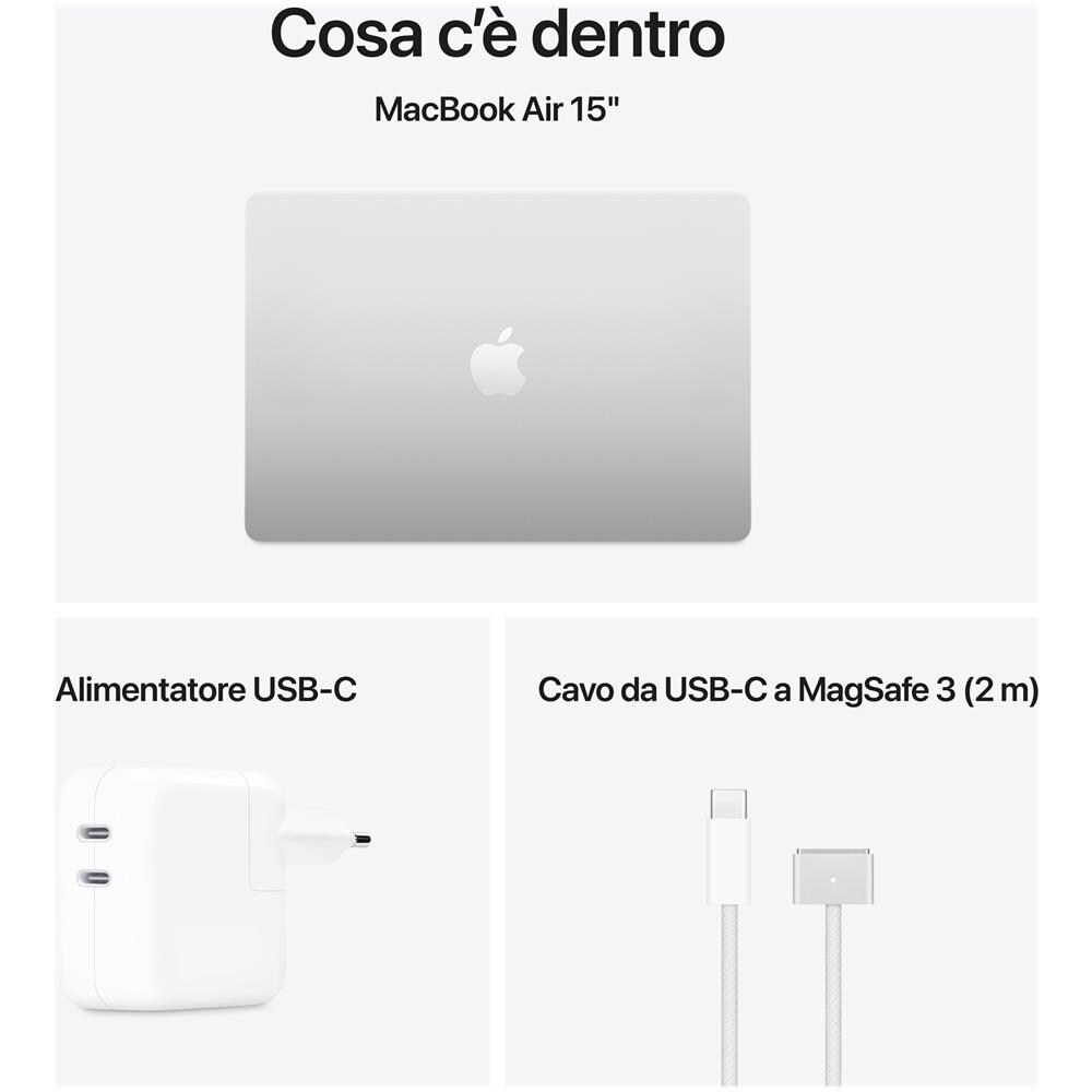 MacBook Air Monitor 15.6'' CPU M4 RAM 24 GB SSD 512 GB macOS Sequoia - Foto 7