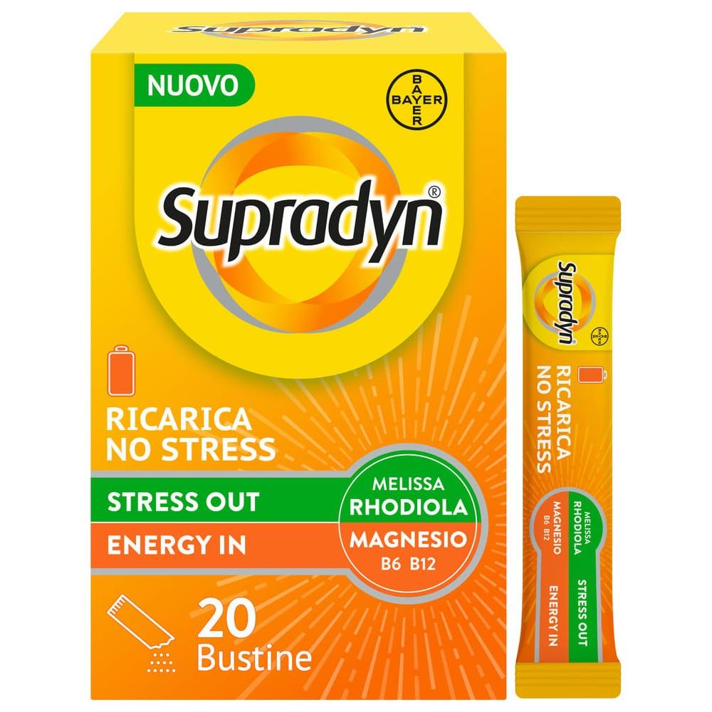 Supradyn Ricarica No Stress 20 Bustine - Foto 2