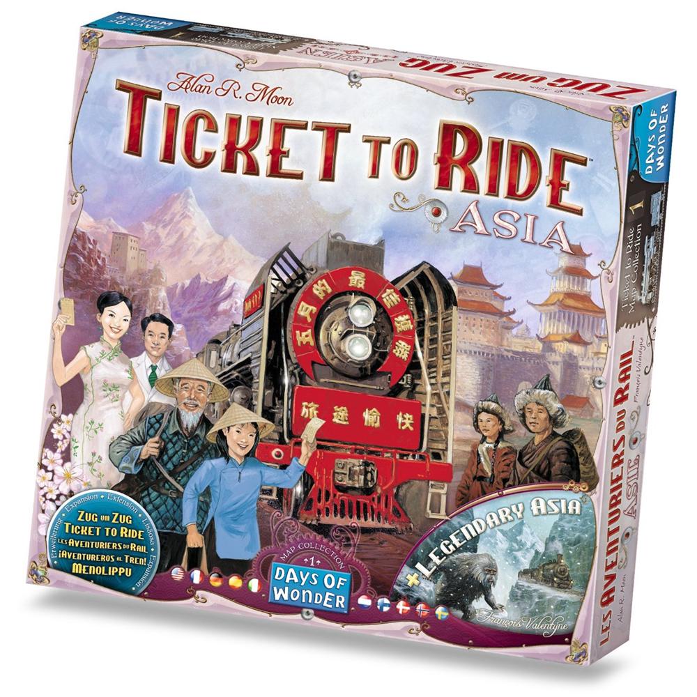 Ticket to Ride esp. Asia - Foto 1