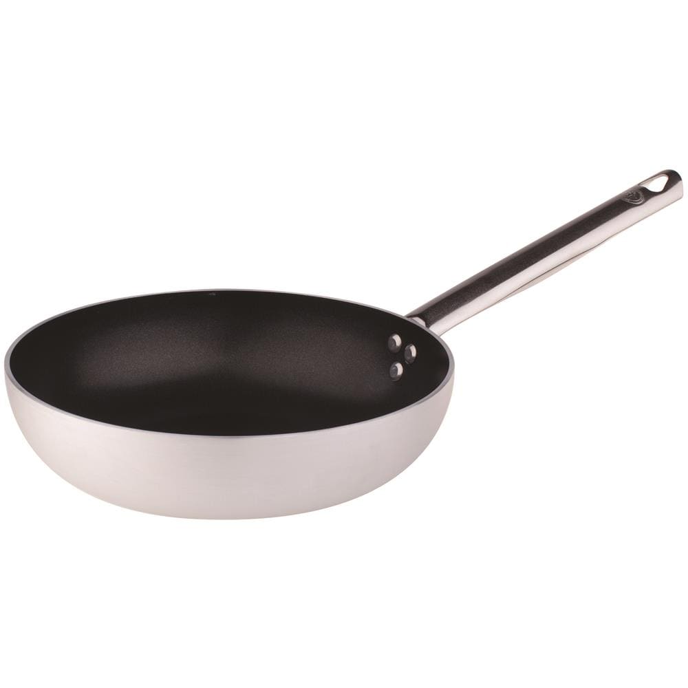 Padella Svasata Alta 1 Manico Diametro Cm. 24 - Linea Alluminio Platinum 3 mm - Foto 1
