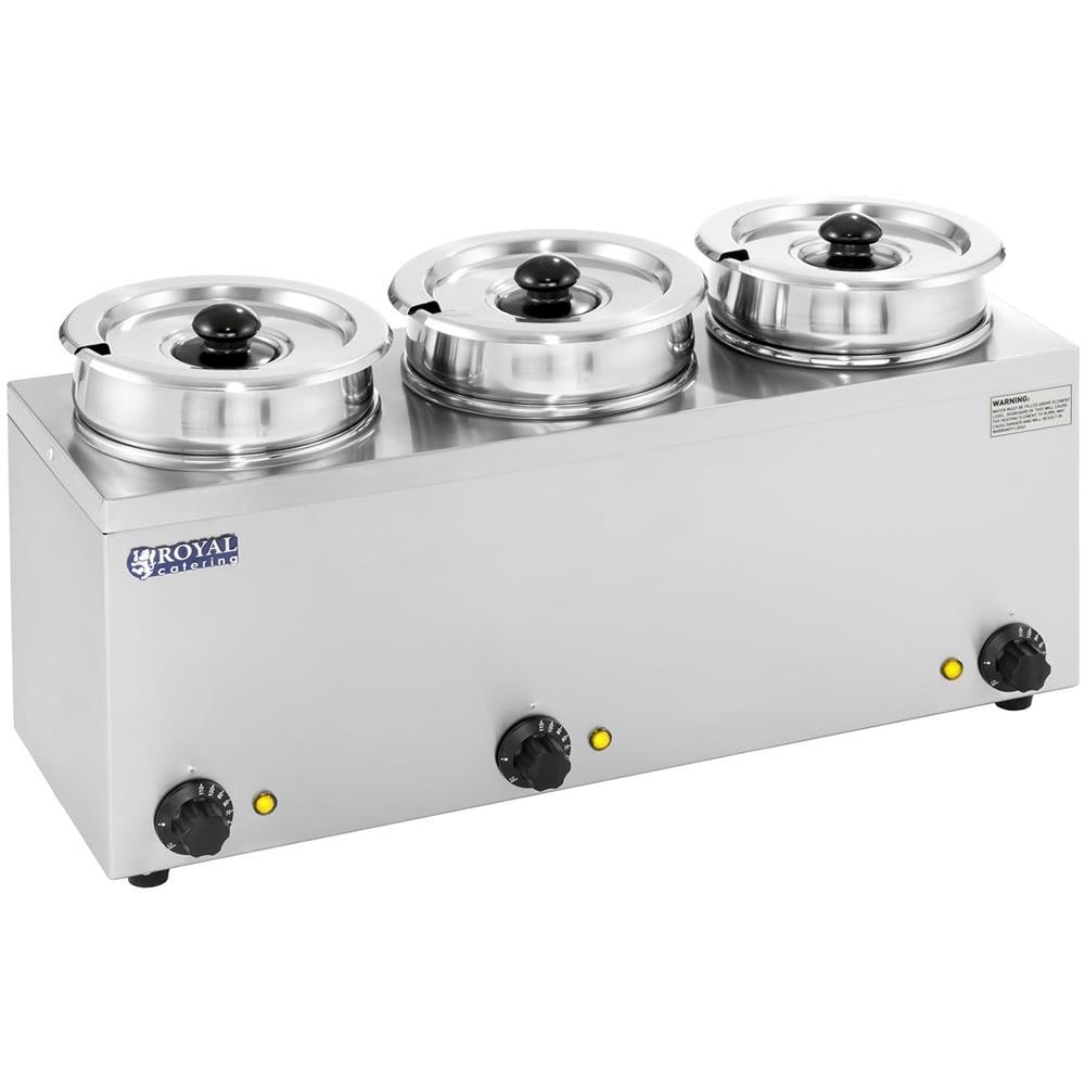 Stazione Elettrica Per Zuppe - 3 X 2,75 Litri - 450 W - Foto 1
