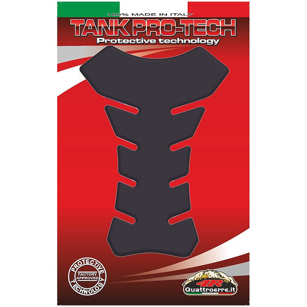 Protezione Serbatoio Moto Adesiva 3D, Nero Glitter, 13 x 19 cm - Foto 2