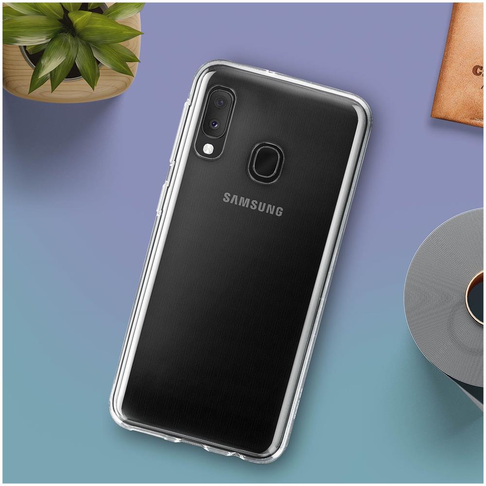 Cover Samsung Galaxy A20e Protezione Silicone Morbido Antishock Trasparente - Foto 5