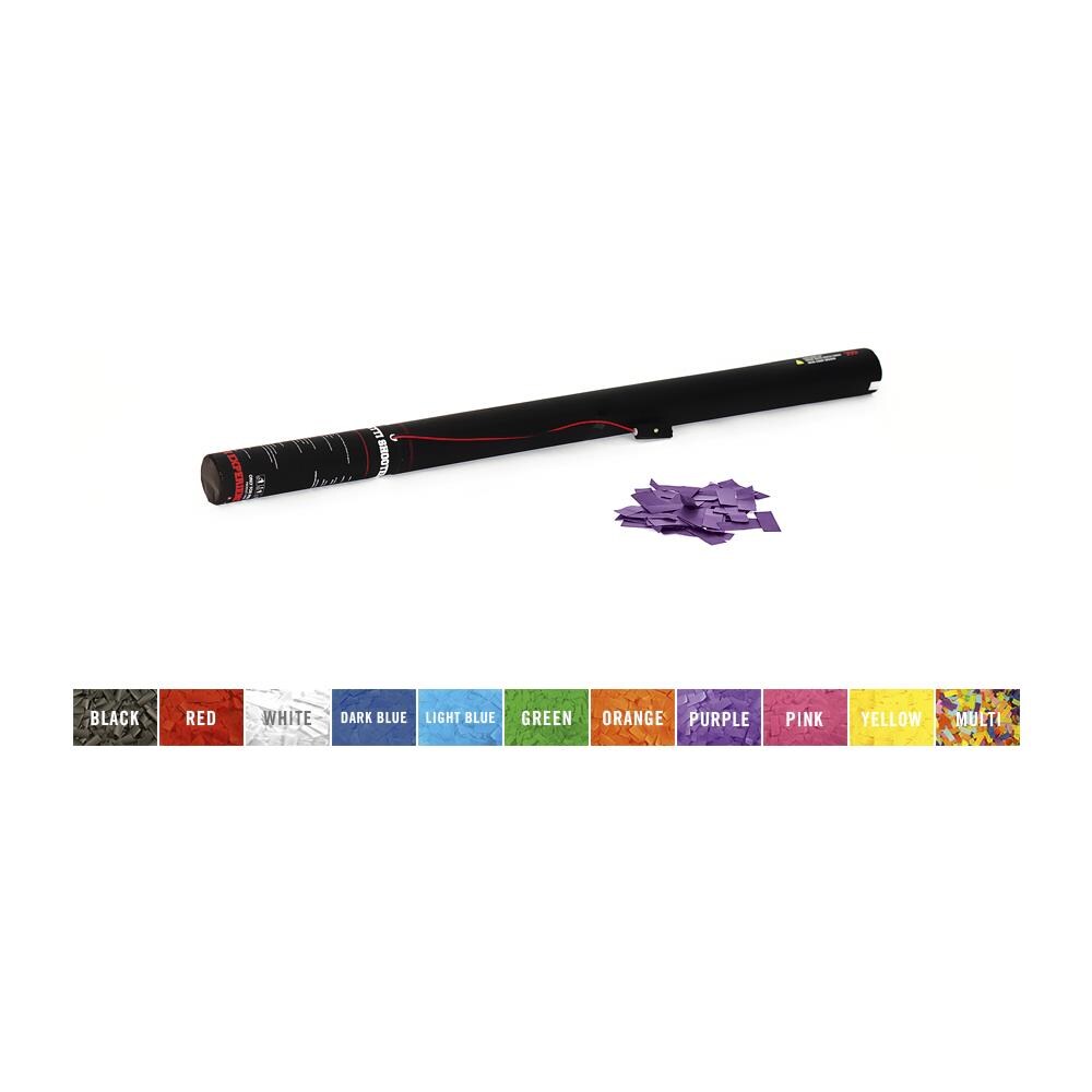 Electric Confetti Cannon 80cm, Purple - Foto 2