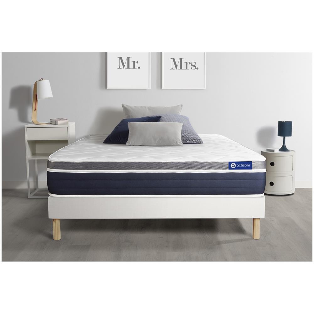 Kit Rete E Materasso Actilatex Confort 120x195cm - Spessore : 26cm - Lattice E Memory Foam - Moderatamente Rigido - Foto 7