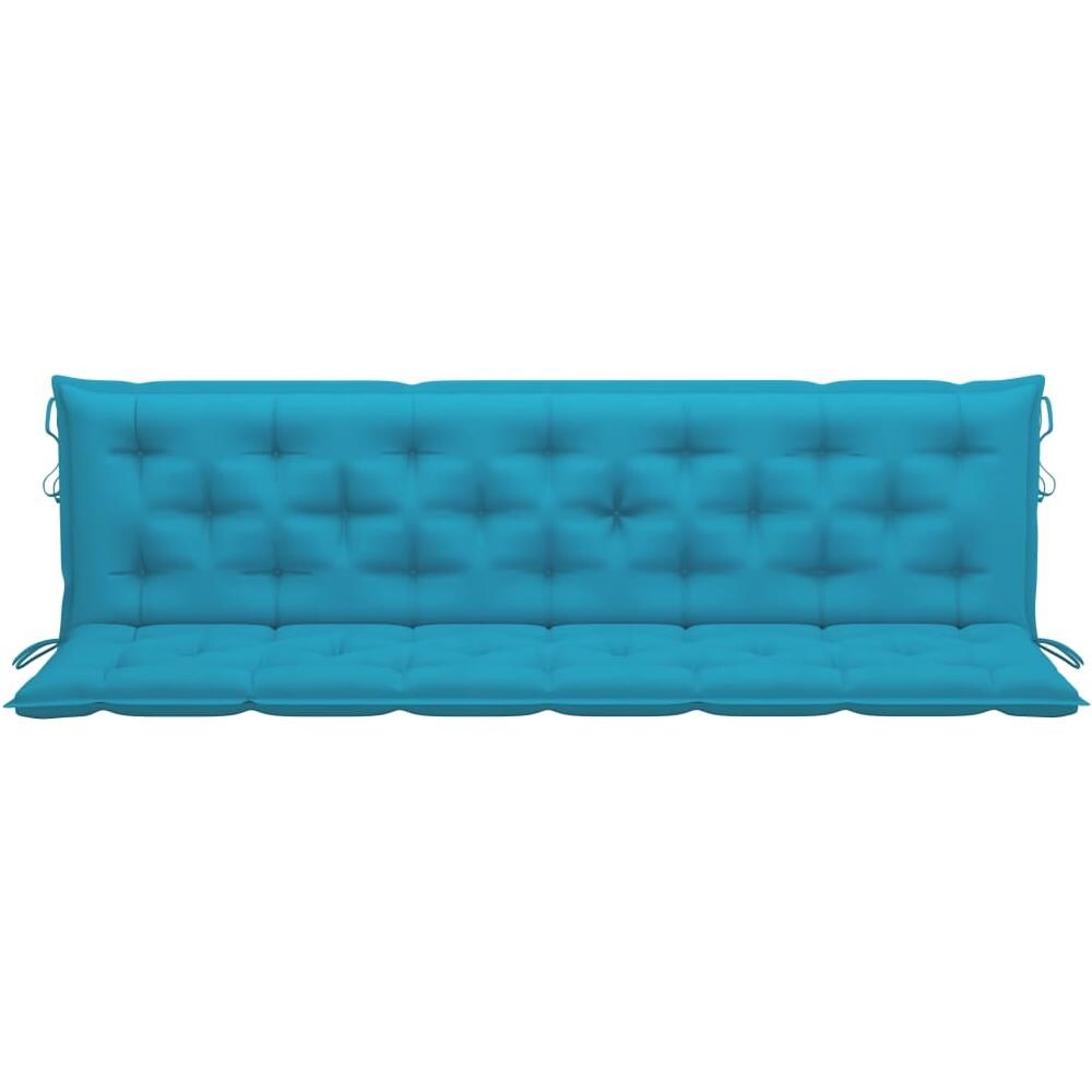 Cuscini per Panca 2 pz Azzurri 200x50x7 cm in Tessuto Oxford - Foto 3