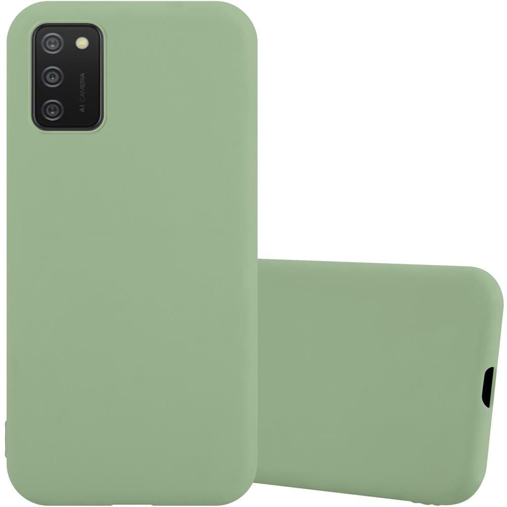 Custodia Compatibile Con Samsung Galaxy A02s In Candy Pastello Verde - Coperchio Protettivo In Silicone Tpu Flessibile - Foto 1