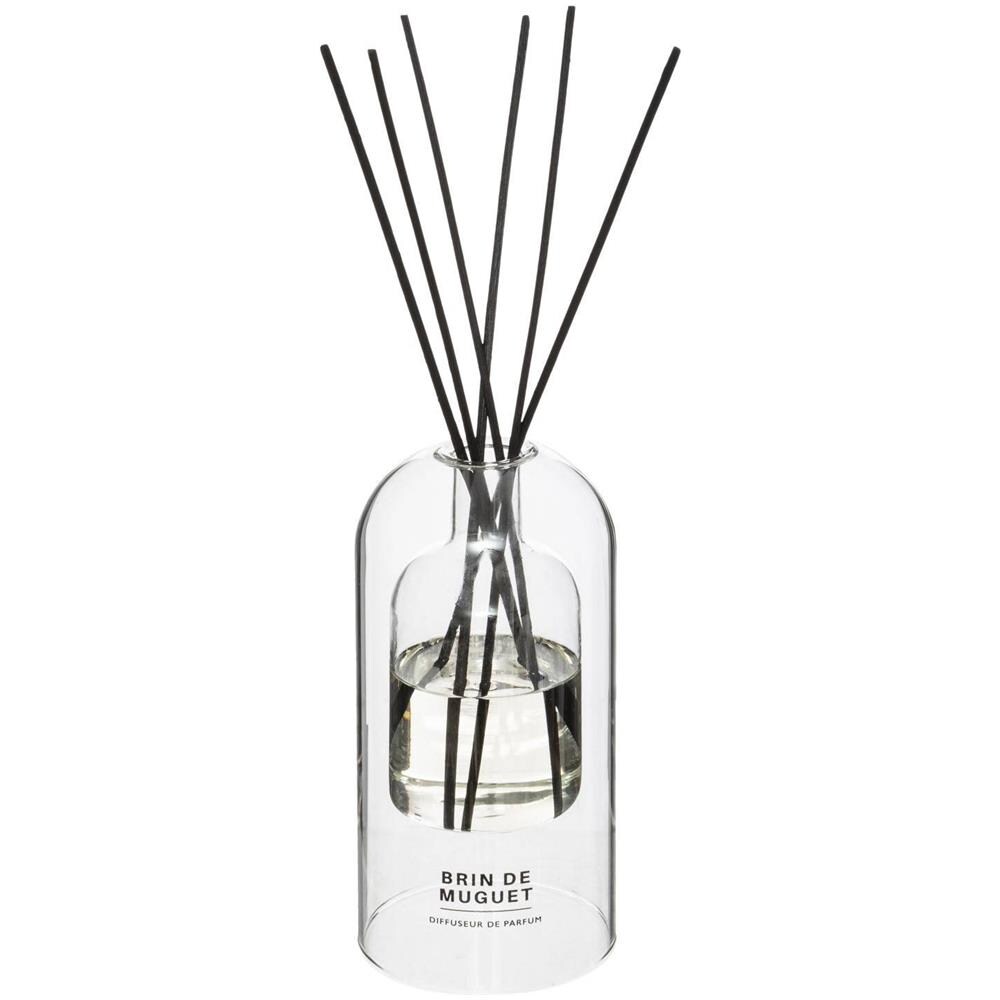 1 Pezzo Bottiglia Vuota da 150ml per Aromaterapia con Motivo a Diamante/Righe Verticali/Twill, Diffusore di Oli Essenziali, Ricarica per Bastoncini Diffusori  15