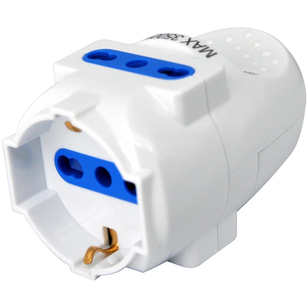 Multipresa Volante 1x 10/16a /schuko E 2x 10/16a Bipasso - Foto 1