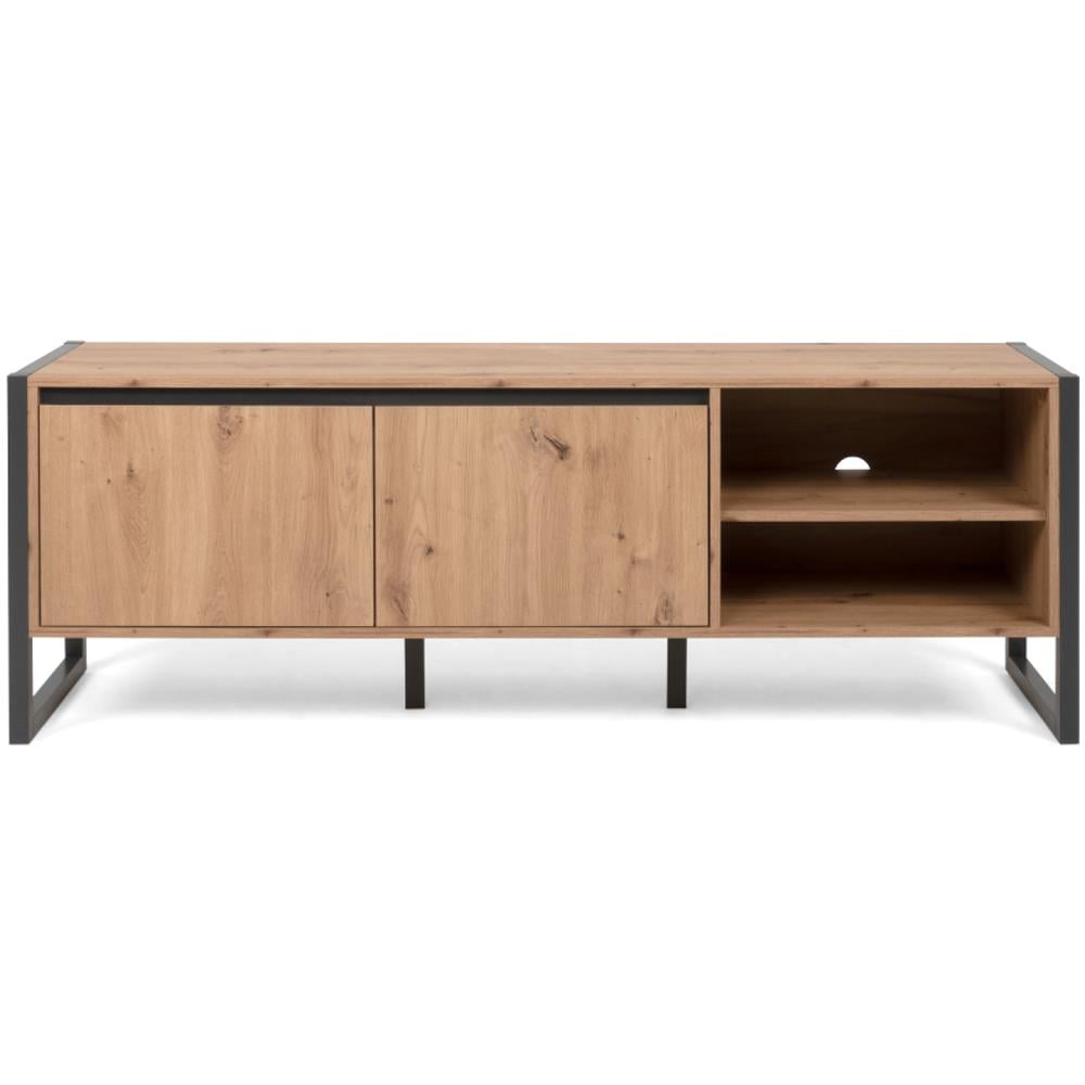 Mobile Tv Industriali In Legno Con Armadi Kotor - Foto 1