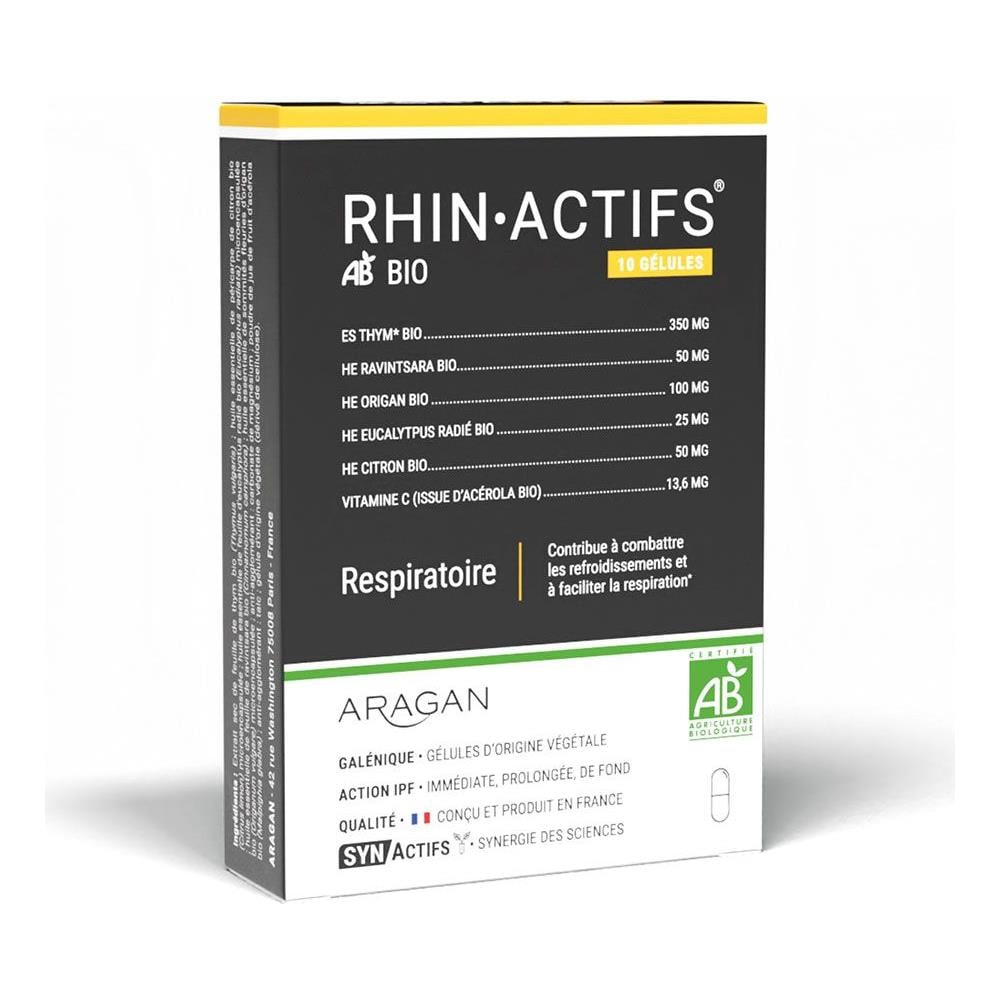Rhinactifs Bio 10 Capsule Sinattivi Respiratori - Foto 1