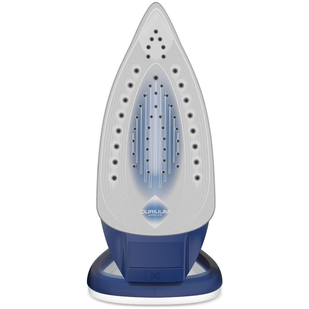 Ferro da Stiro a Secco e a Vapore EasyGliss Plus FV5735 Piastra Durilium Potenza 2500 W Blu / Bianco - Foto 2