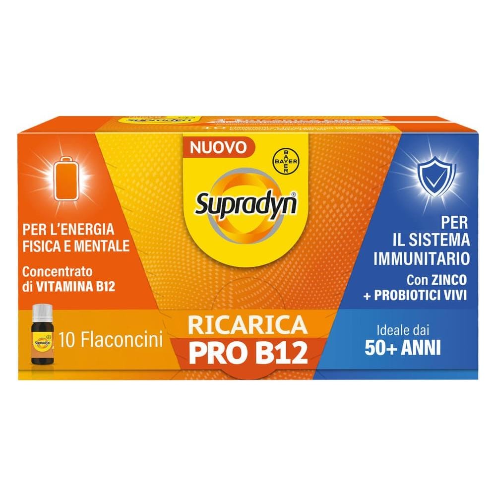 Supradyn Ricarica Pro B12 10 Flaconcini - Foto 1