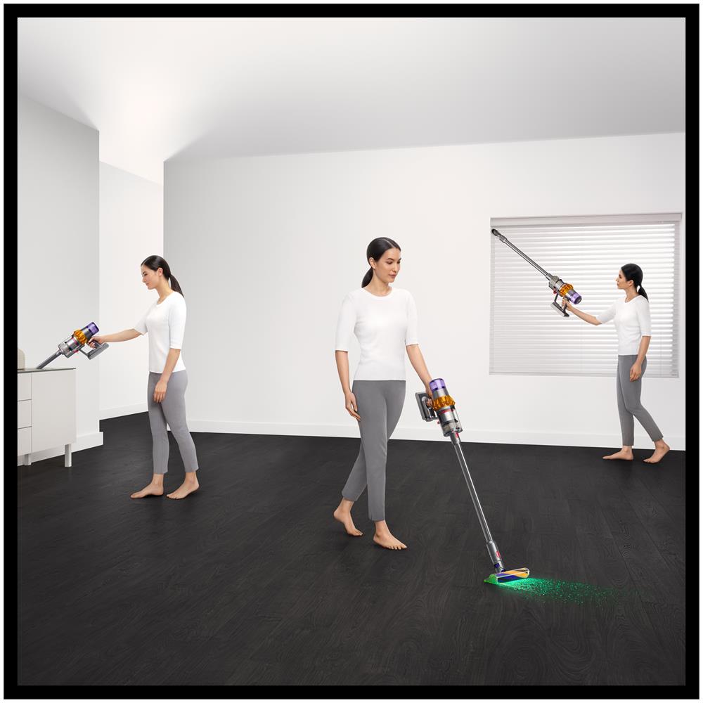 V15 Detect Absolute Aspirapolvere a bastone 2 in 1 Batteria Secco HEPA Senza sacchetto 0,77 L Acciaio inox - Foto 9