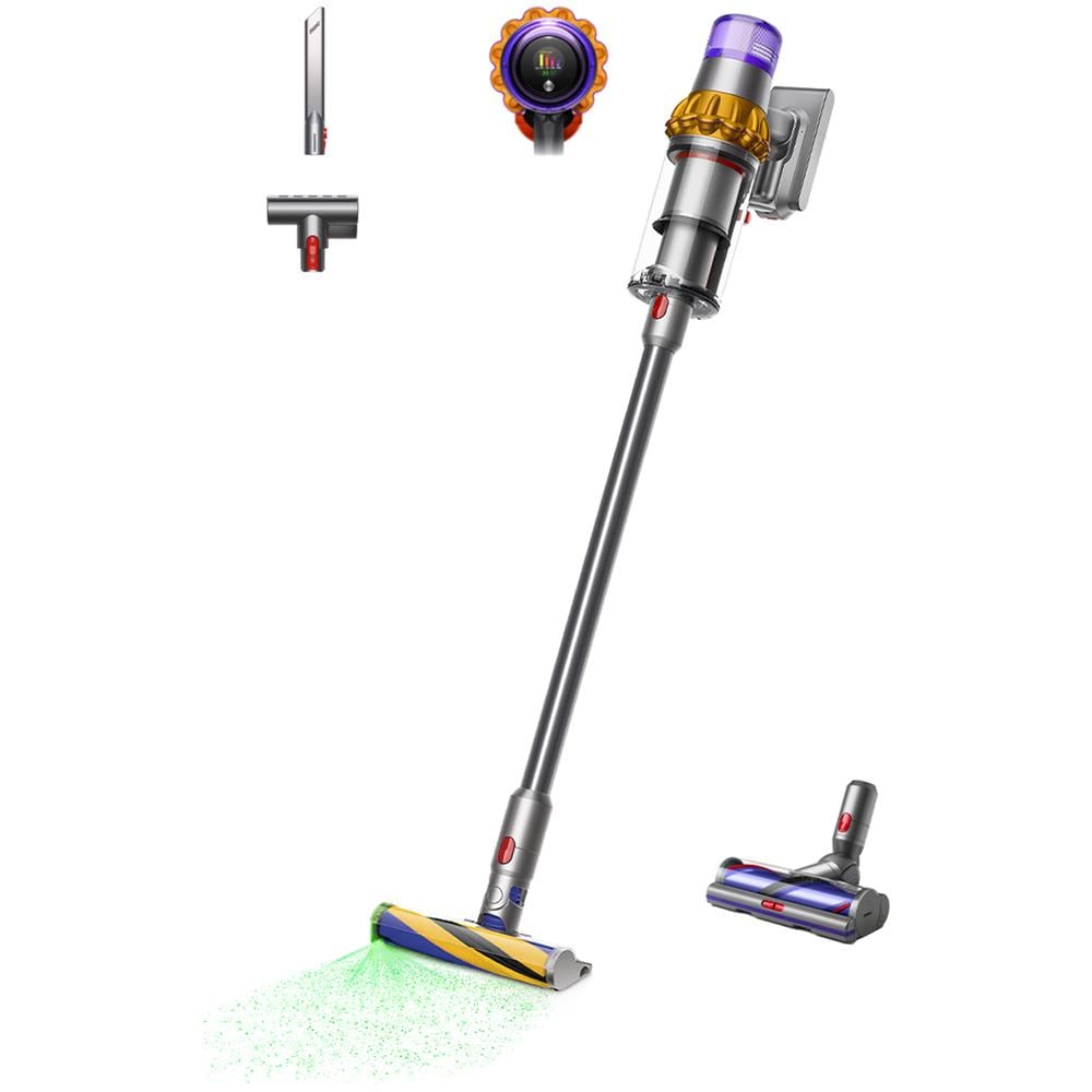 V15 Detect Absolute Aspirapolvere a bastone 2 in 1 Batteria Secco HEPA Senza sacchetto 0,77 L Acciaio inox - Foto 1
