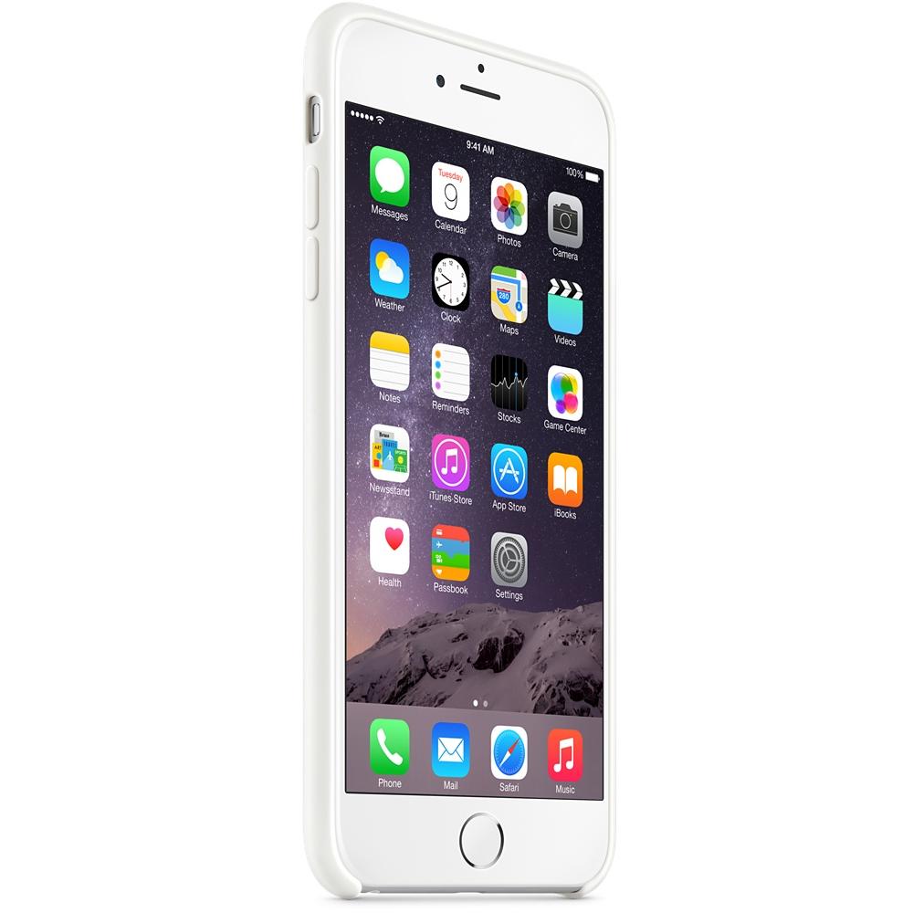 Custodia in Silicone per iPhone 6 Plus - Bianco - Foto 2