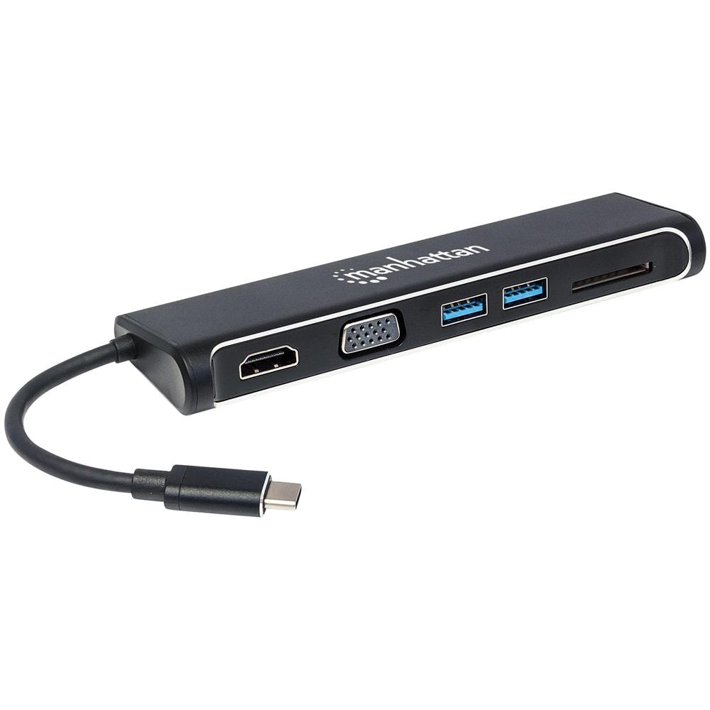 IADAP USBC-MULTISD - Convertitore USB-C a HDMI / VGA Docking Station 4-in-1 - Foto 2