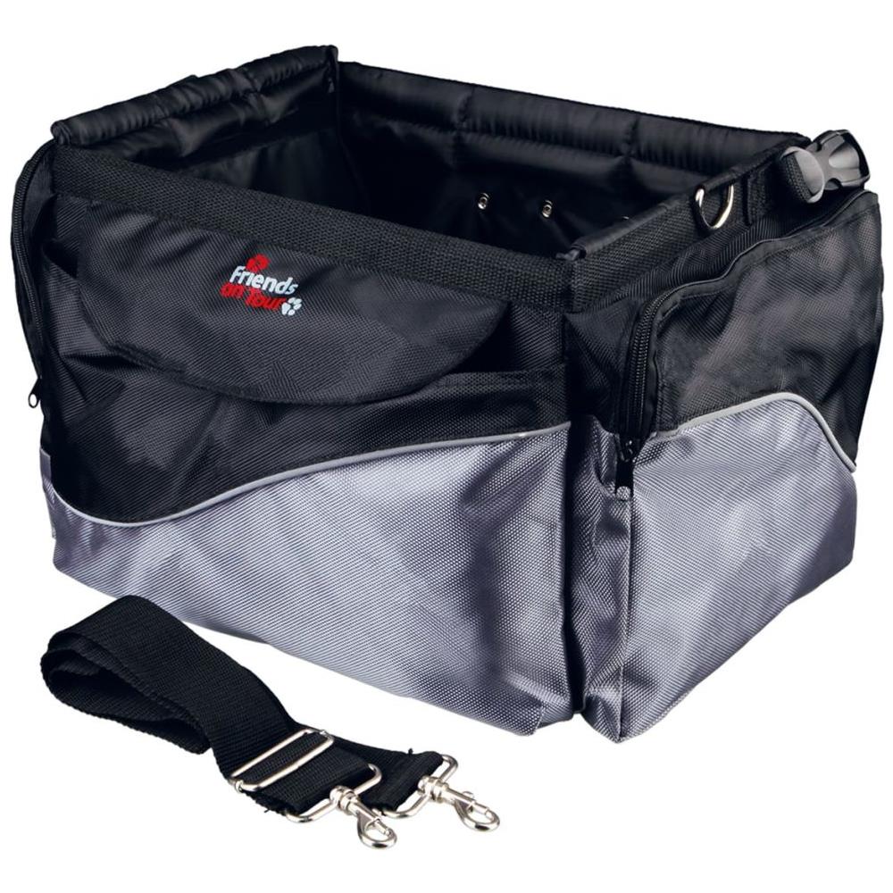 Trixie Trasportino Anteriore Da Bici Per Cane 41x26x26 Cm Nero E Grigio 13113