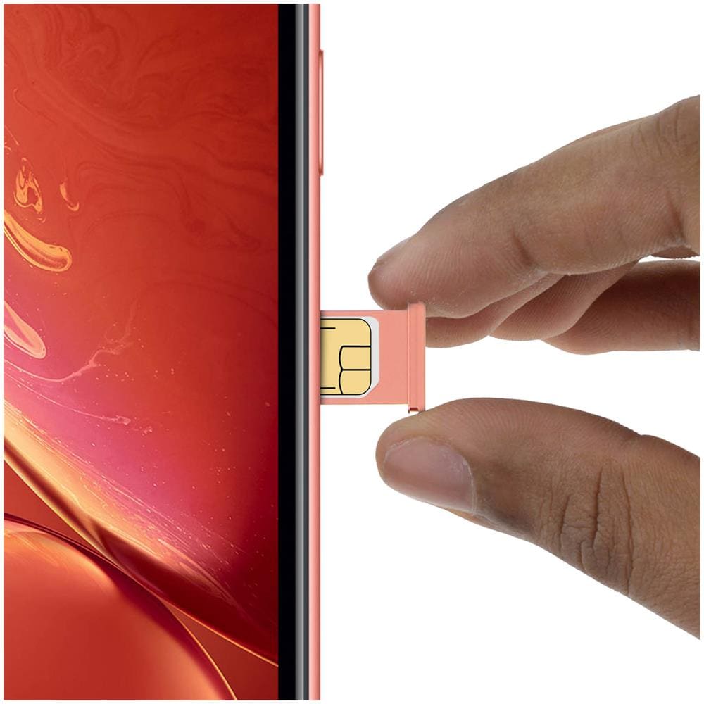 Slot Scheda Nano Sim Iphone Xr Adattatore Di Ricambio - Rosa Gold - Foto 4