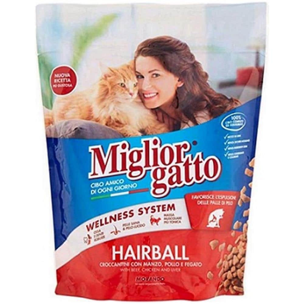 Migliorgatto Crocc. hair Manzo 800gr 01495 - Foto 1