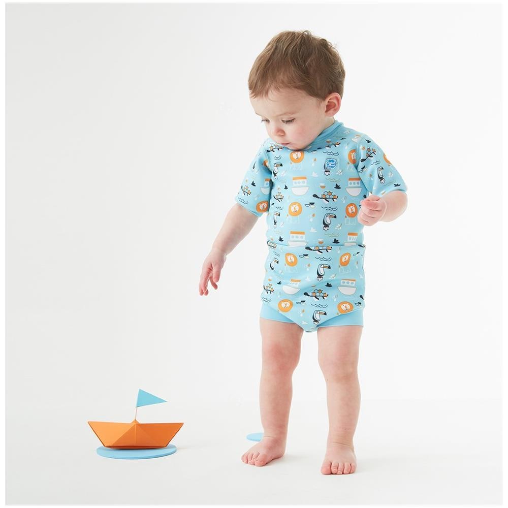 Splash Informazioni Su Baby Felice Pannolino Muta Da Sub Blu (arca Di No) Medium (3-8 Mesi) - Foto 4