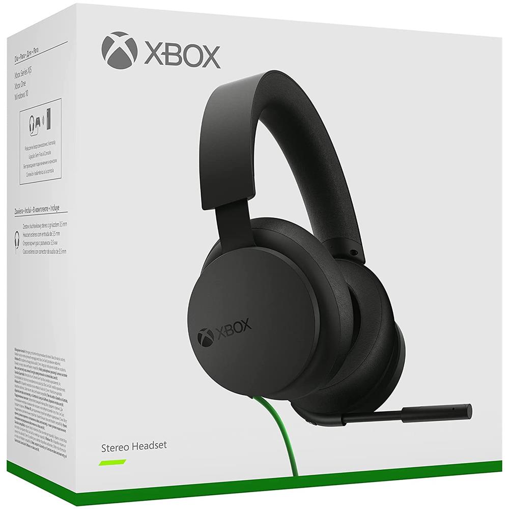 Cuffie Stereo per Xbox con Microfono Connessione Cablato Colore Nero - Foto 6
