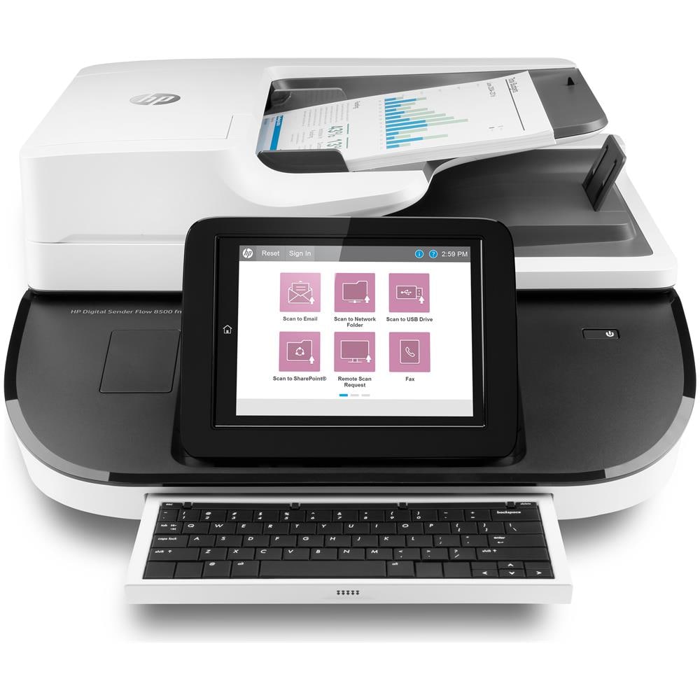 Flow 8500 fn2 Scanner piano e ADF - Foto 2