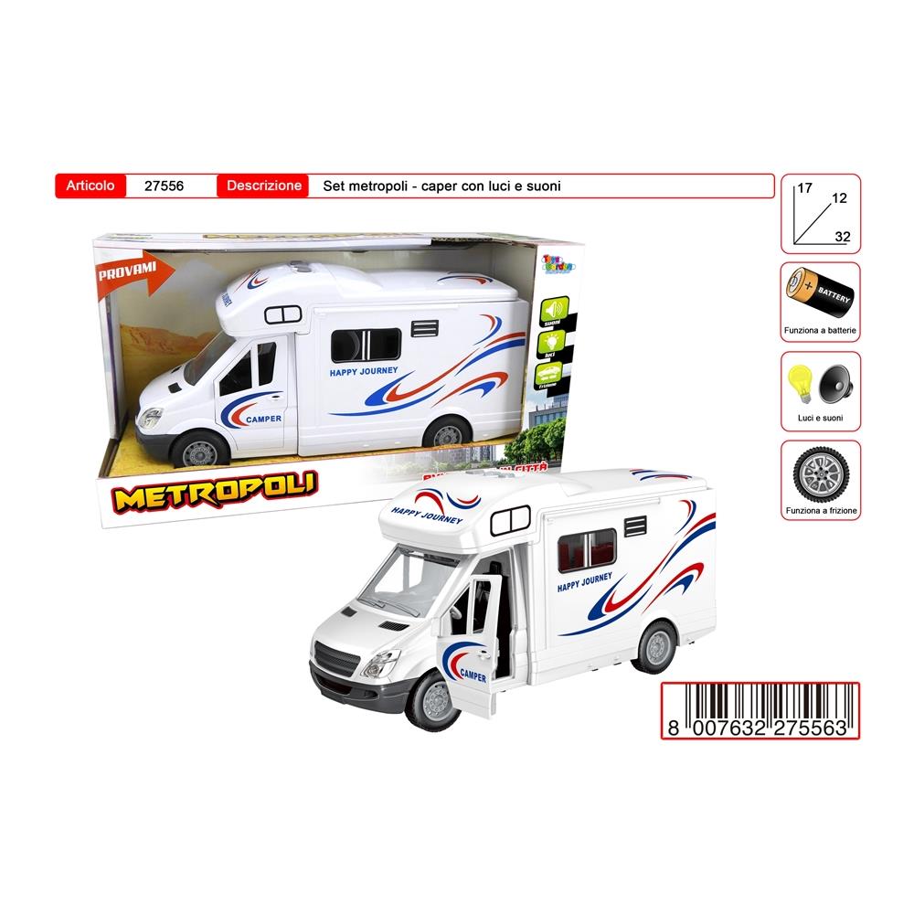Camper Batteria Luci Suoni Cm 37 - (27556) - Foto 1