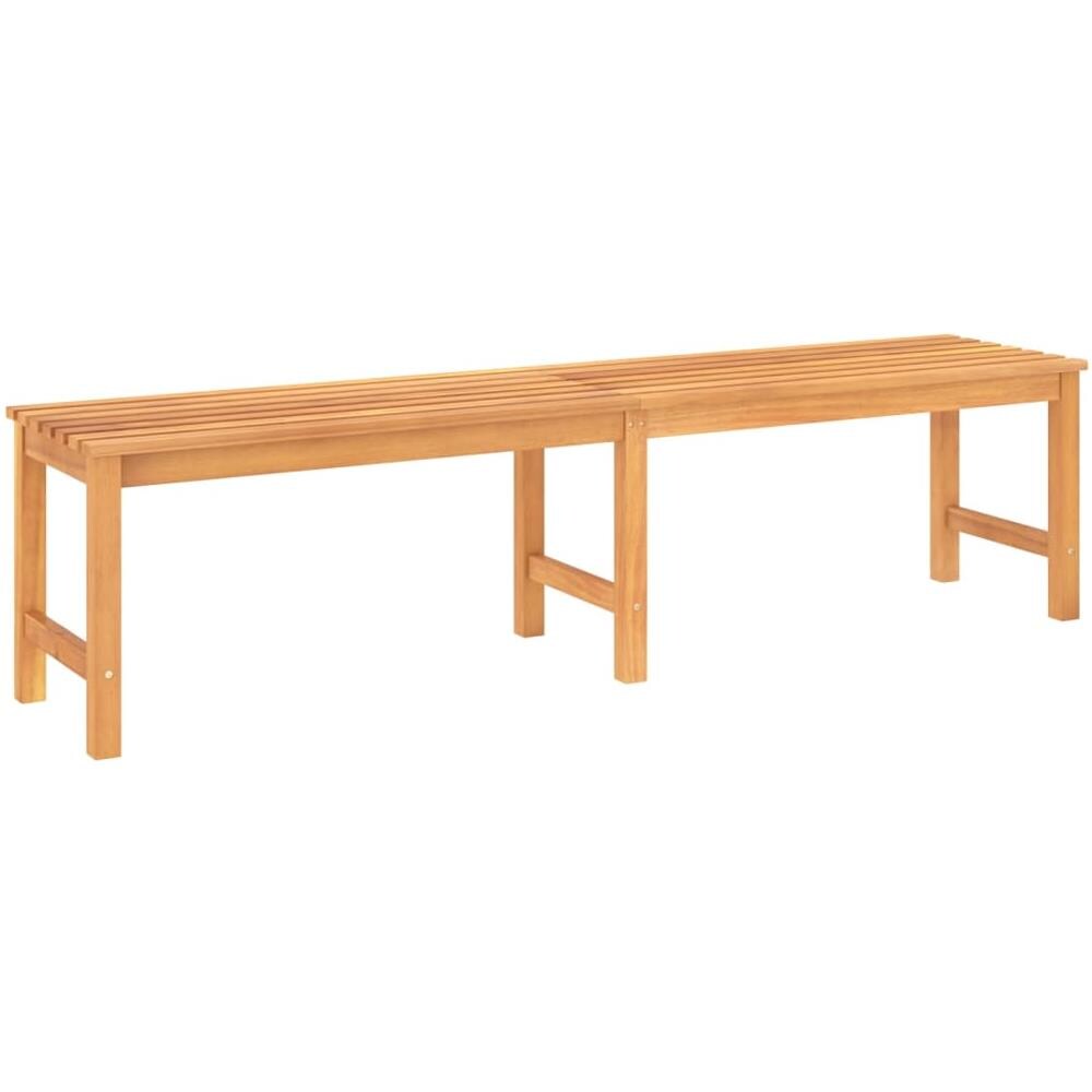 Panchina da Giardino 180 cm in Legno Massello di Teak - Foto 2