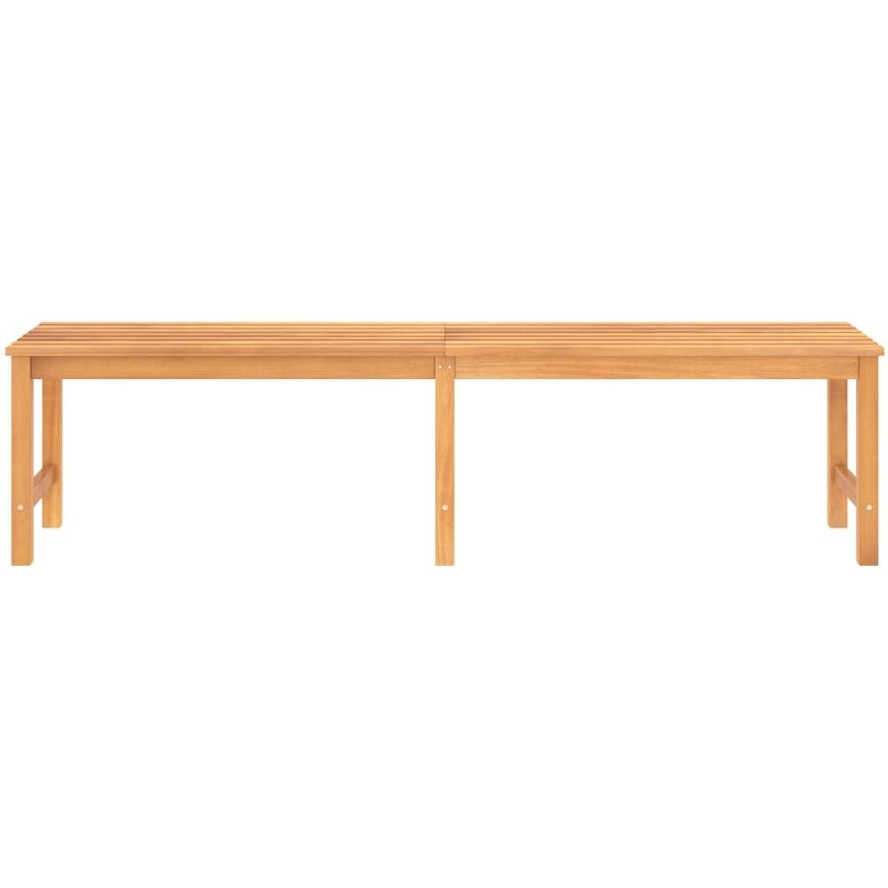 Panchina da Giardino 180 cm in Legno Massello di Teak - Foto 3