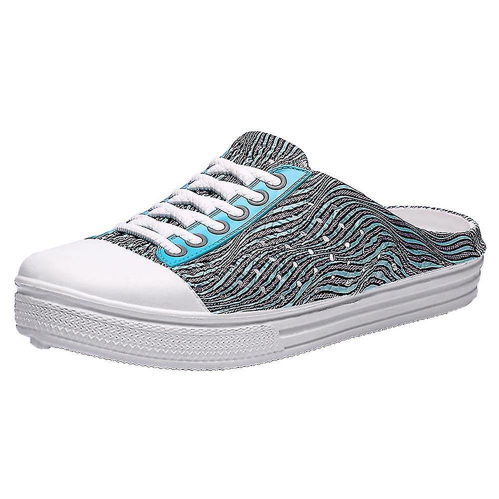 Uniqstore Sandali Creativi A Forma Di Pesce - Pantofole Simulazione Per Spiaggia E Casa, Blu, 45/46 EU