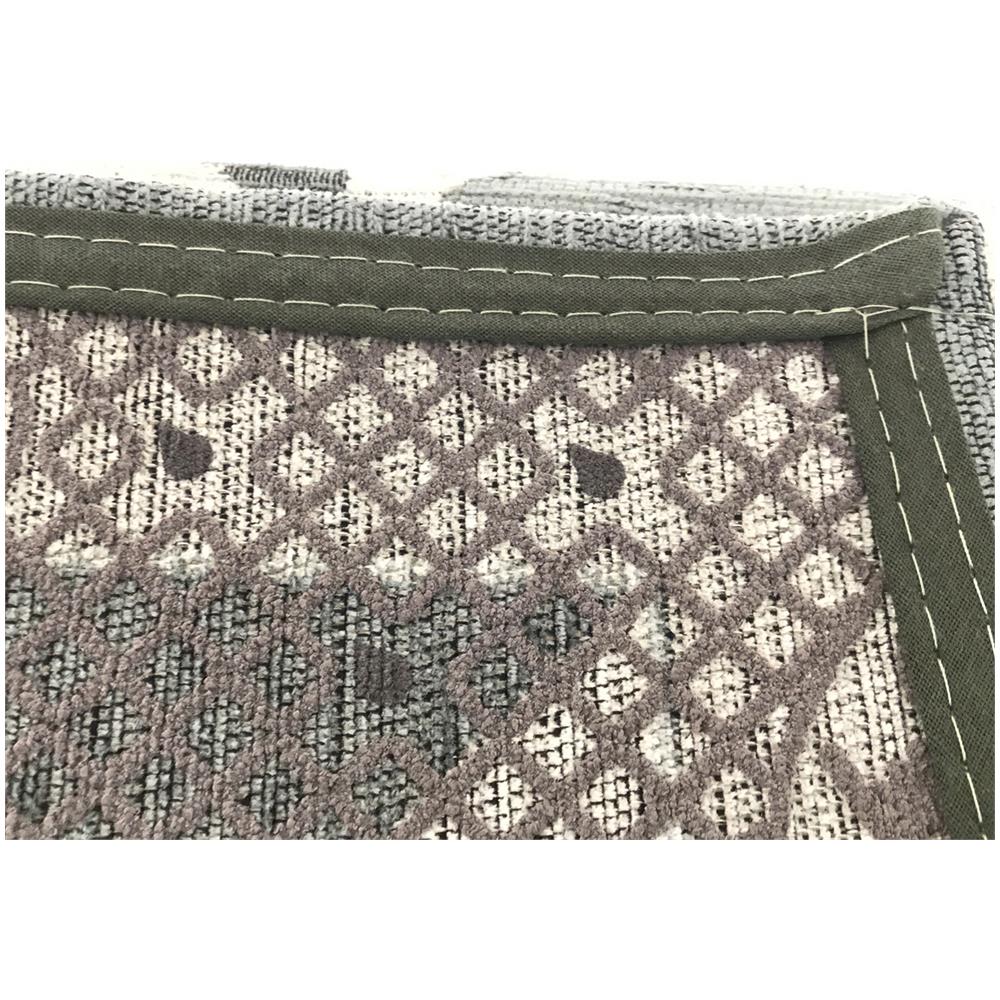 Tappeto Passatoia Cucina Salotto Antimacchia Retro Antiscivolo Origami Vari Colori 55x80 Grigio - Foto 5