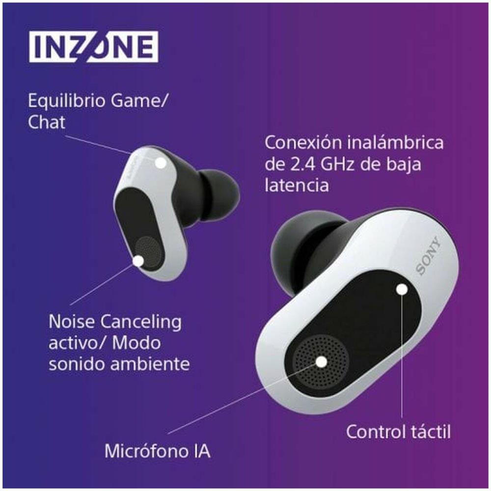 Auricolari Gaming Inear True Wireless Colore Bianco - Foto 6