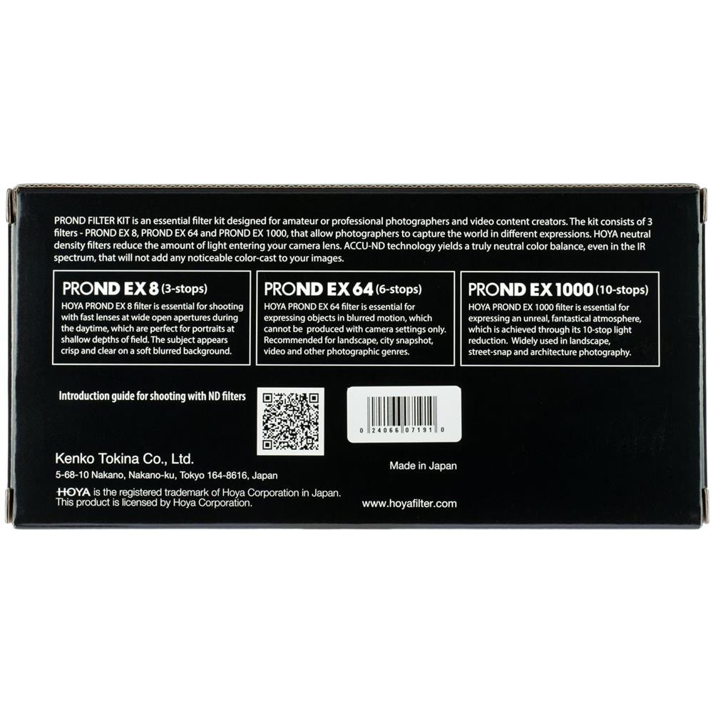 PRO ND EX Filter Kit Filtro per fotocamera a densità neutra 7,7 cm - Foto 5