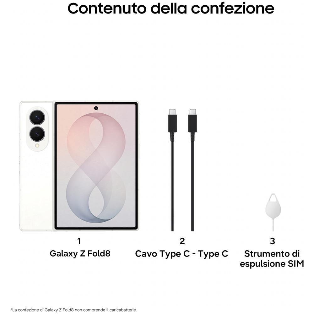 Galaxy Z Fold8 5G 1TB 16GB Ram Main Display 7.6" Amoled 2X 120Hz Sec Display 5.5" 120Hz Main Camera 50+50MP Selfie 10MP DualSim (1 nano+eSim) Android 17 Snapdragon 8 Elite Gen5 4000mAh Cream - Foto 10