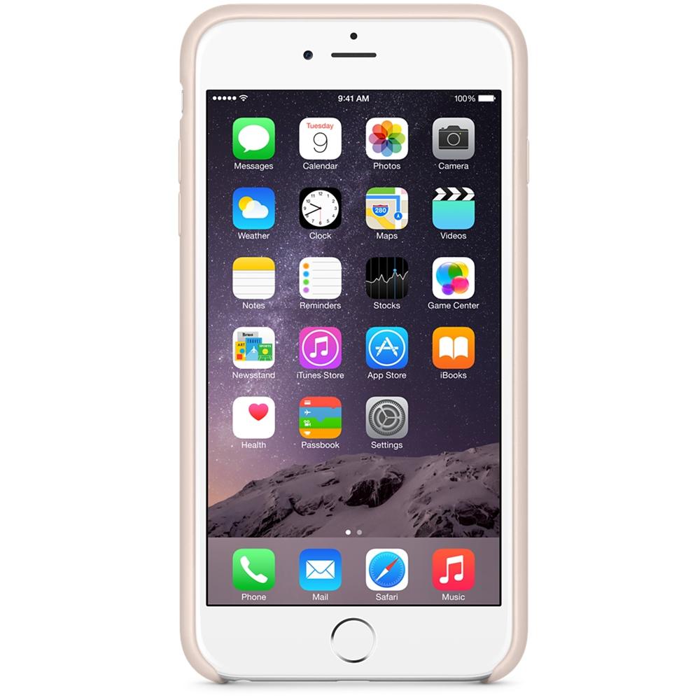 Custodia in Pelle per iPhone 6 Plus - Rosa Cipria - Foto 1