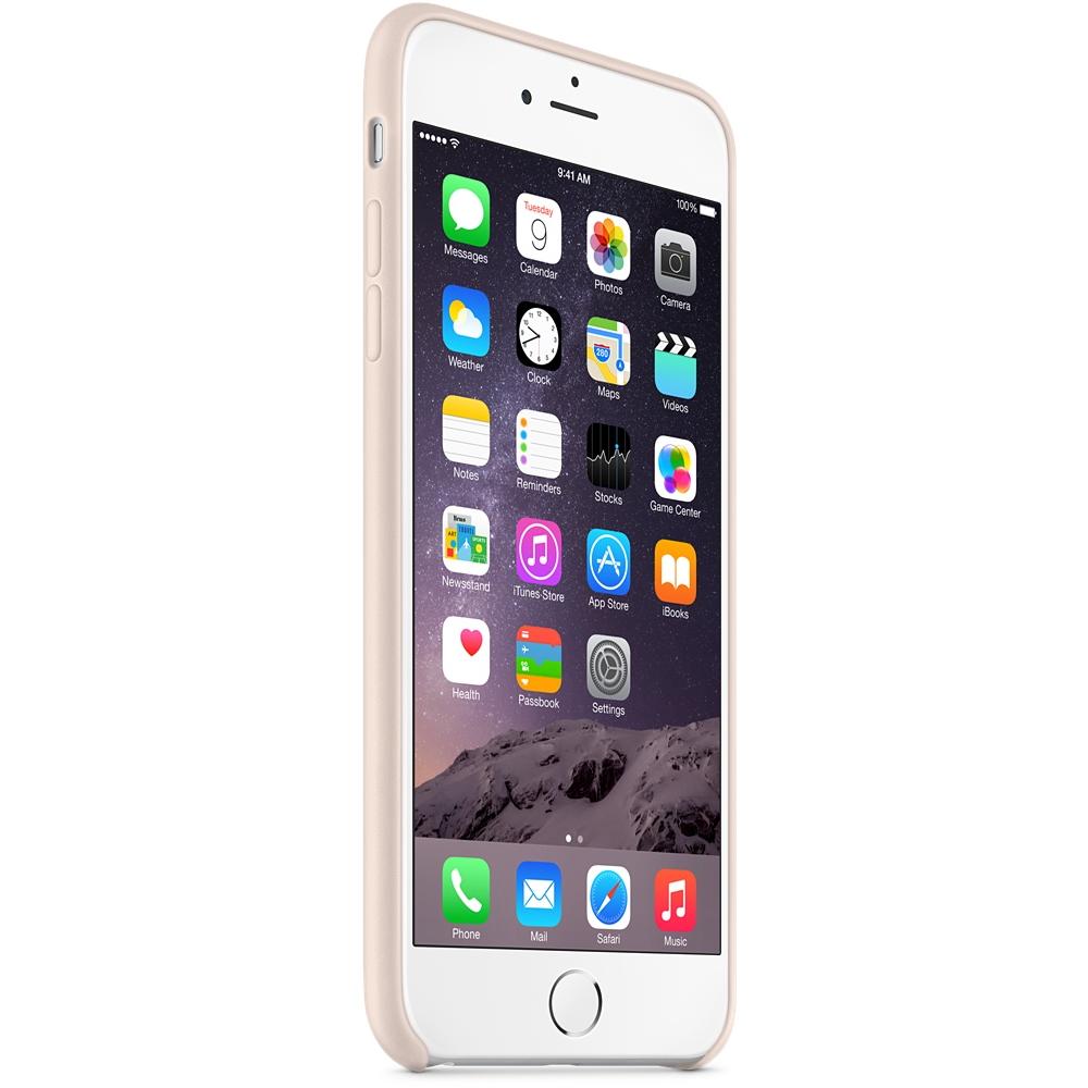 Custodia in Pelle per iPhone 6 Plus - Rosa Cipria - Foto 2
