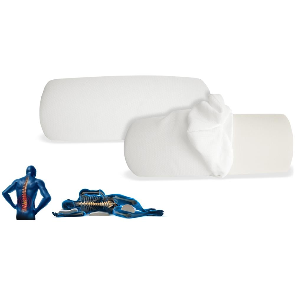 Cuscino Lombare Anallergico Cuscino Lombare Bianco - Foto 1