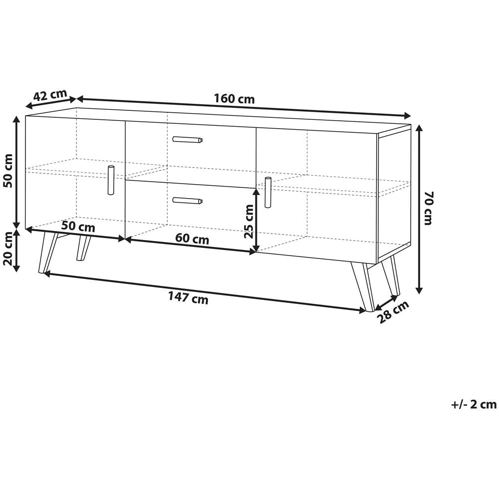 Credenza In Colore Bianco Meet Ii - Foto 2