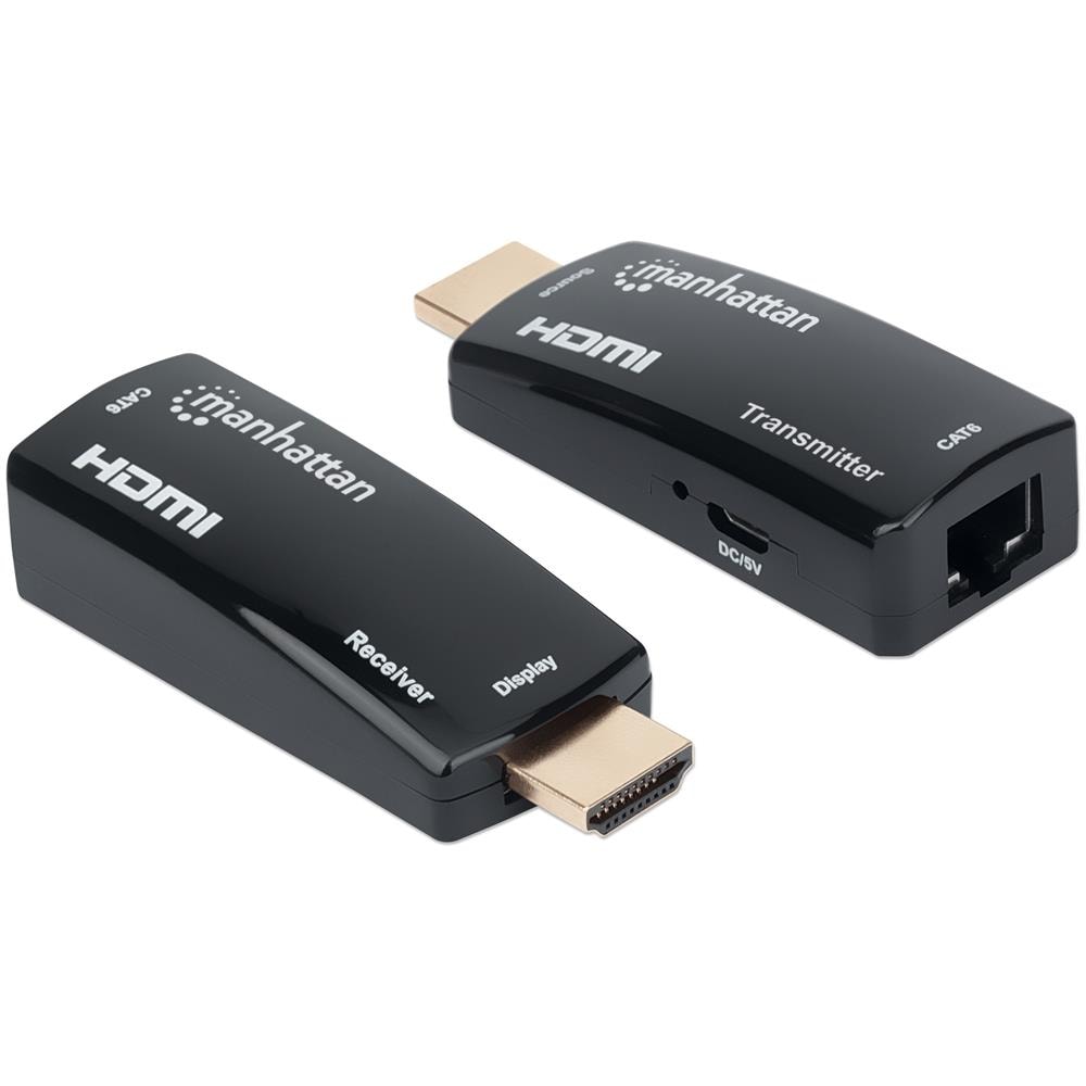 Extender Hdmi Over Ethernet 1080p Compatto Nero - Foto 2