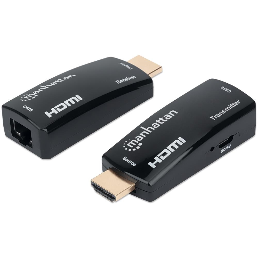 Extender Hdmi Over Ethernet 1080p Compatto Nero - Foto 1