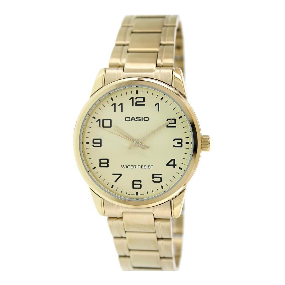 Mtp-v001g-9 Orologio Da Polso Uomo Quarzo Acciaio Solo Tempo - Foto 1