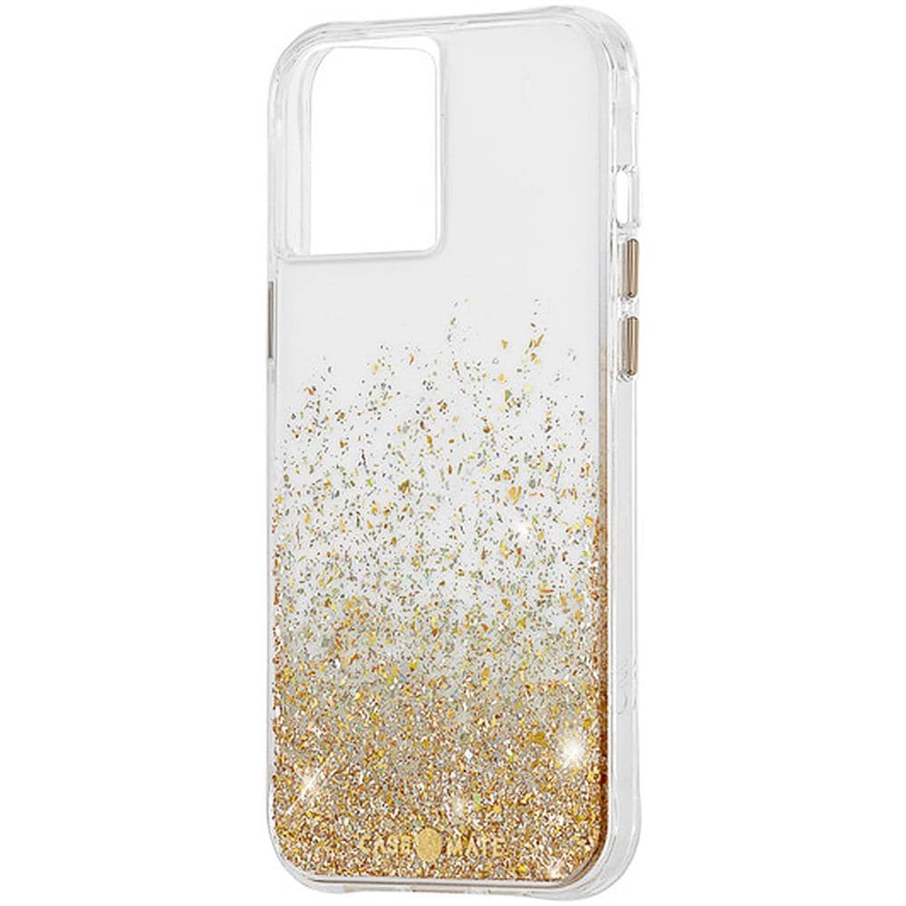 Cover Iphone 12 Mini Paillettes Twinkle Ombre Oro - Foto 2