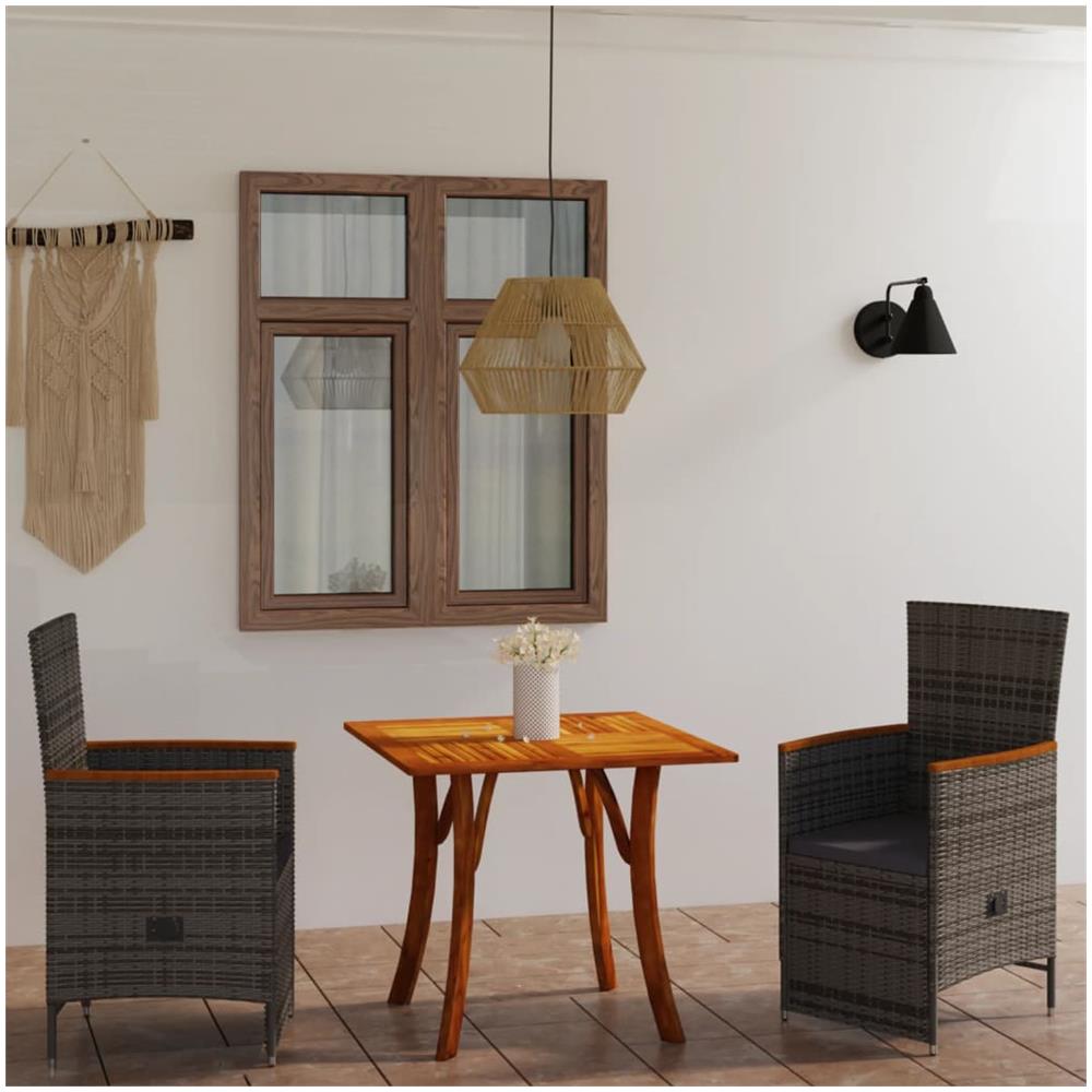 Set Salotto da Giardino 7 pz in Legno Massello di Pino - Foto 12
